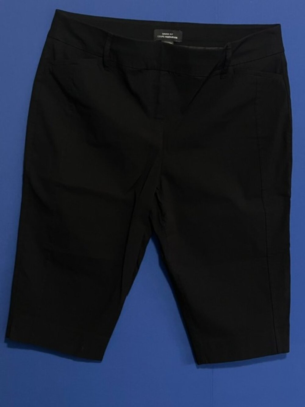 Penningtons Plus Size Savvy Fit Black Tailored Capri Pants - Size 24